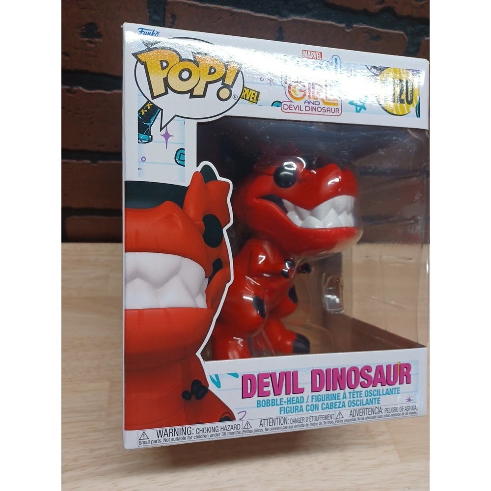 Funko Pop! Vinyl Super 6": Marvel - Devil Dinosaur #1120 - Picture 3 of 5